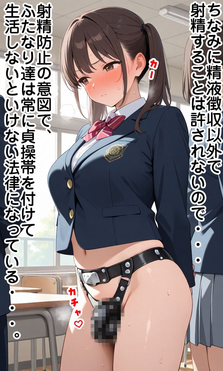ふたなり射精管理世界 サンプル画像4