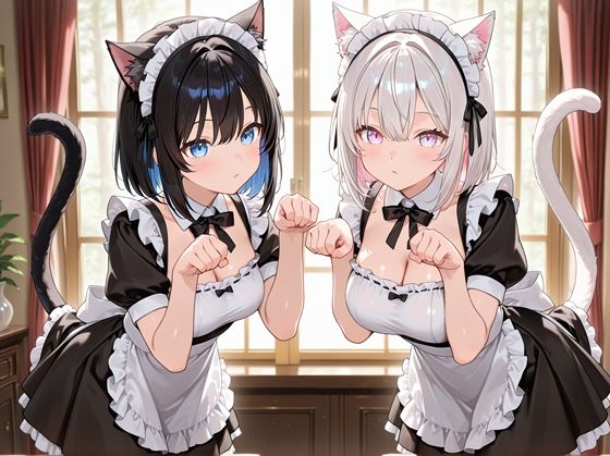 ふたなり猫耳メイドさんとHな日々 サンプル画像1