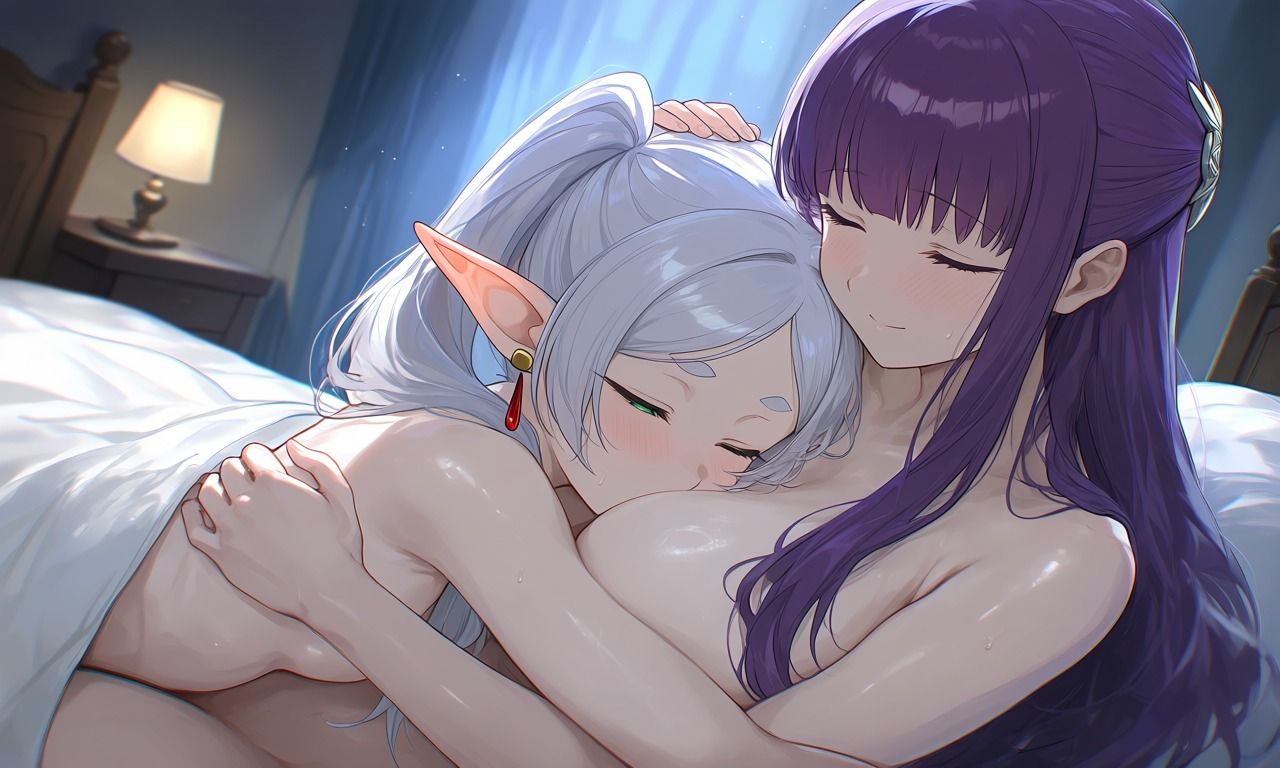 ふりーれんとふぇるんの百合レズえっちがラブラブすぎた サンプル画像10