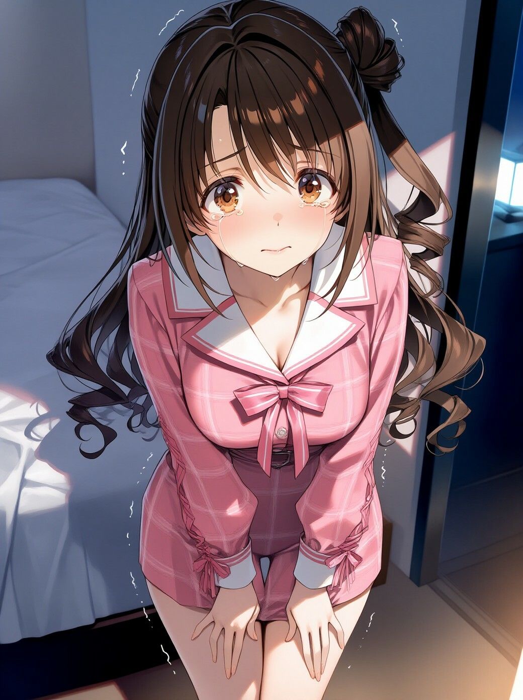 ぶっかけシンデレラ  ピンクチェックスクール乱交祭 サンプル画像1