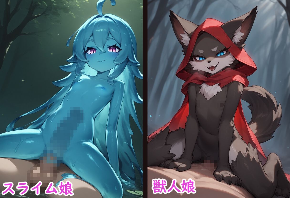 ほしょくっ！動くモンスター娘（はーと）図鑑 サンプル画像1