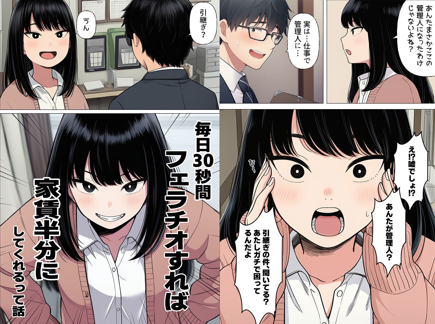 まさか僕が元同級生しか住んでいないマンションの管理人になるとは サンプル画像4