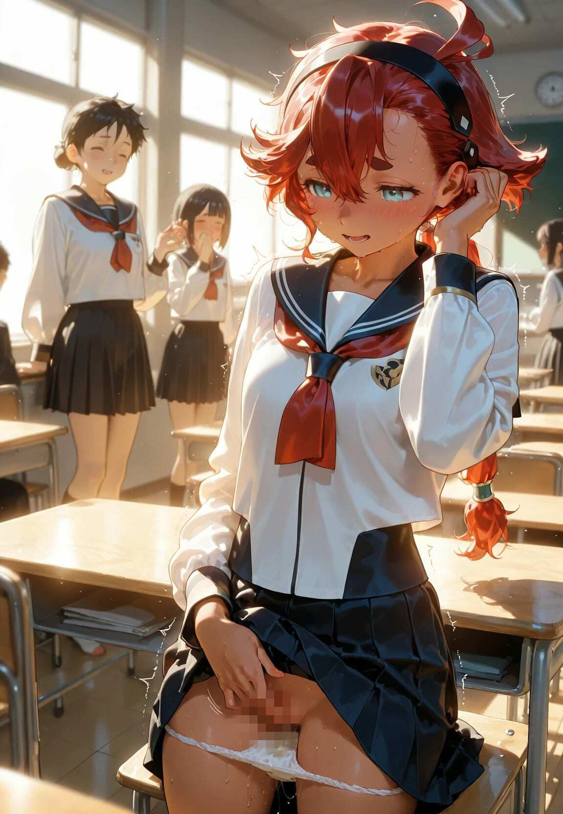 みんなの前で晒し者 （はーと） 野外露出全部盛り 機〇戦士ガンダム 水星の魔女 サンプル画像2