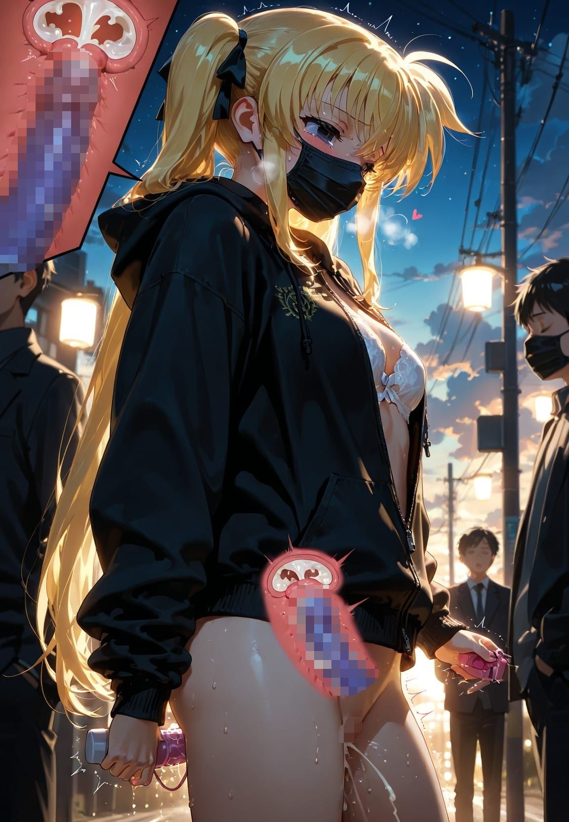 みんなの前で晒し者 （はーと） 野外露出全部盛り 魔〇少女リリカルなのは  2 サンプル画像4