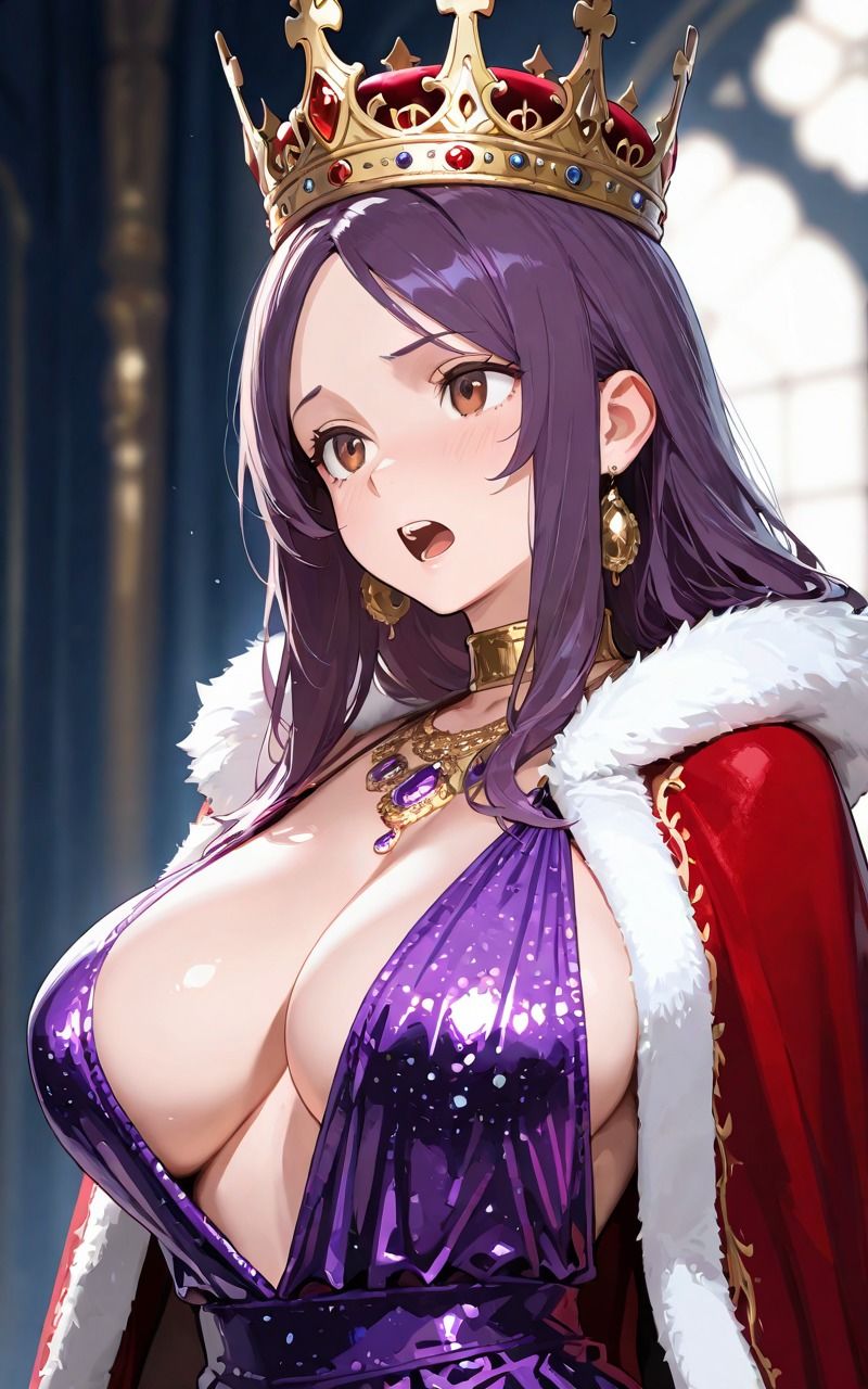 みんなの女王でなくなった夜 ー紫の女王を、僕だけのものにー サンプル画像1