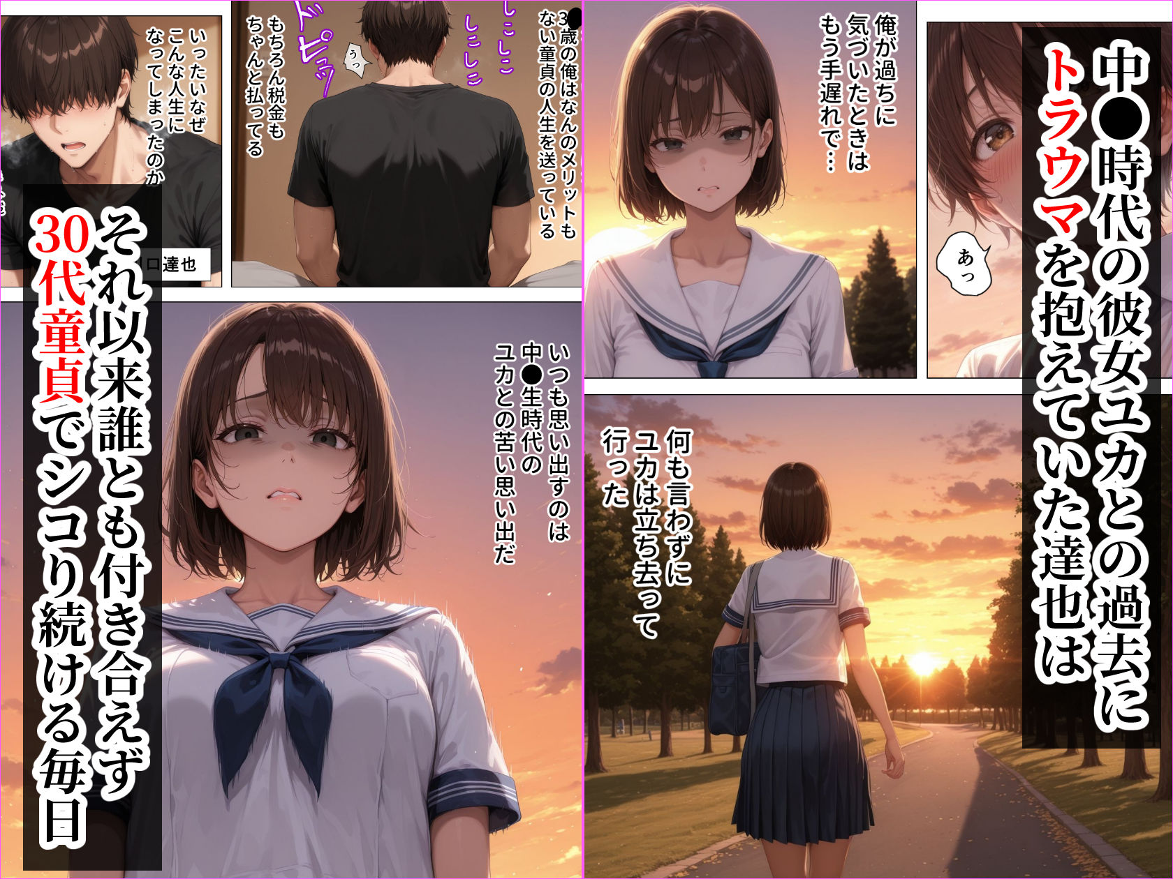 むちむち人妻になった元カノと同窓会で再会した童貞の濃密H  〜今日は私のカラダ好きに使って〜 サンプル画像1