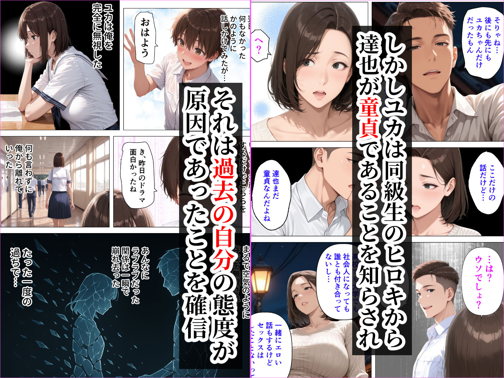 むちむち人妻になった元カノと同窓会で再会した童貞の濃密H  〜今日は私のカラダ好きに使って〜 サンプル画像4