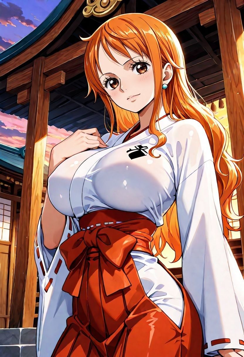 もしも。。。このキャラが巫女だったら〜ナ〇〜 サンプル画像1