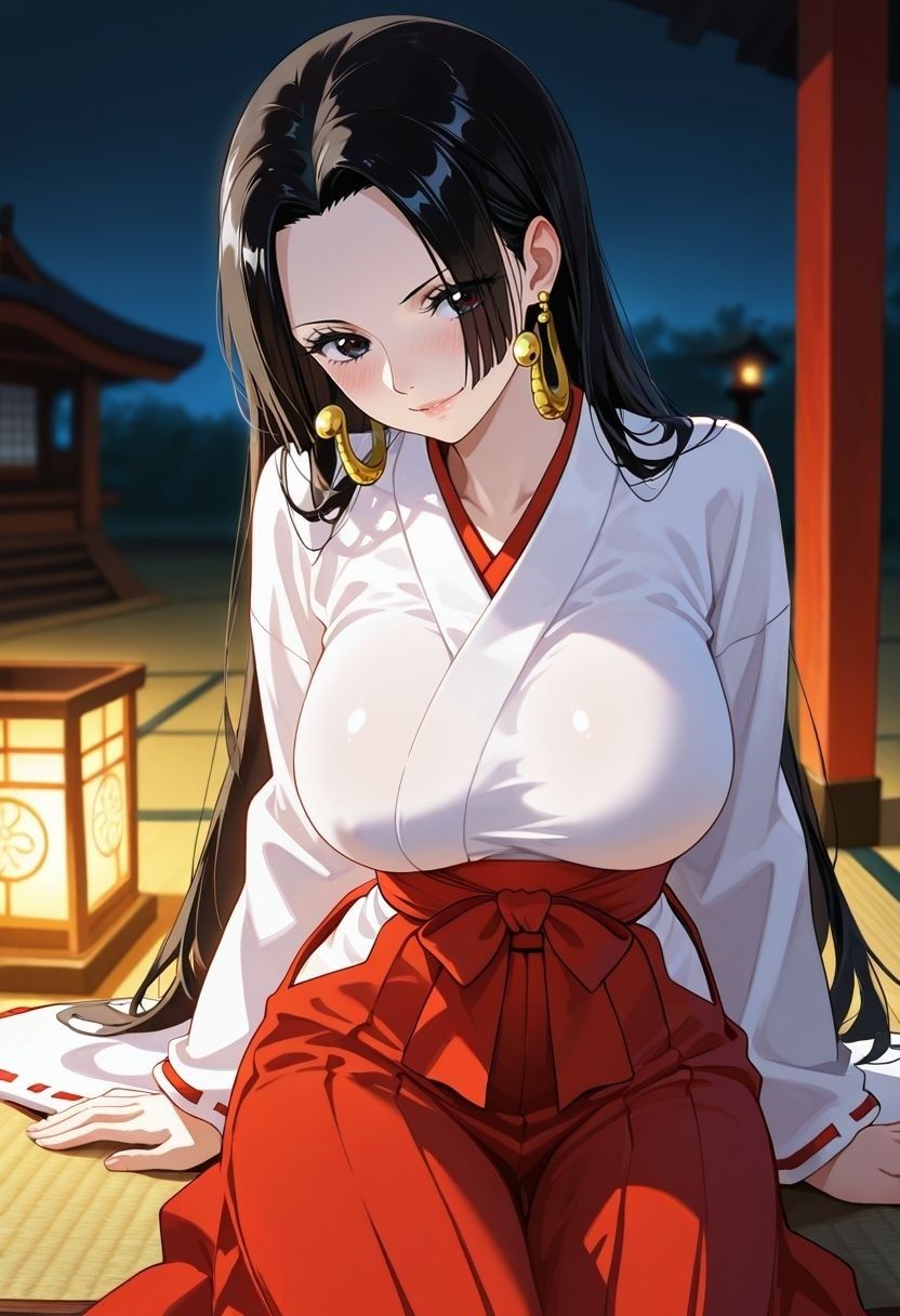 もしも。。。このキャラが巫女だったら〜ボア・ハ〇コック〜 サンプル画像1