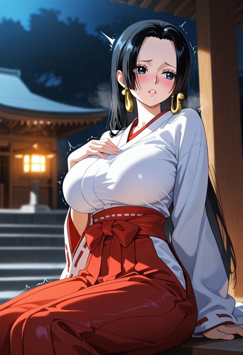 もしも。。。このキャラが巫女だったら〜ボア・ハ〇コック〜 サンプル画像3