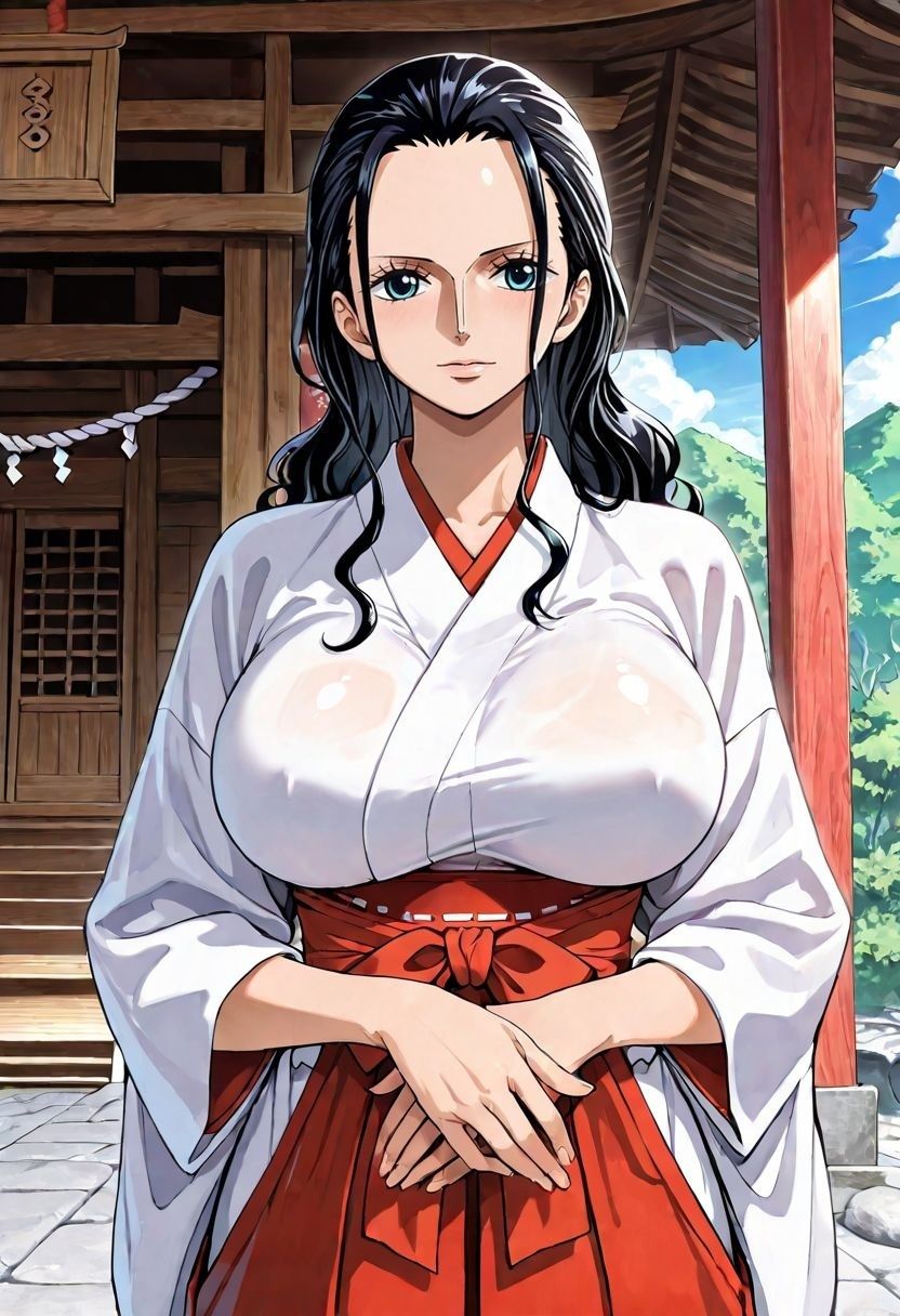 もしも。。。このキャラが巫女だったら〜ロ〇ン〜 サンプル画像1