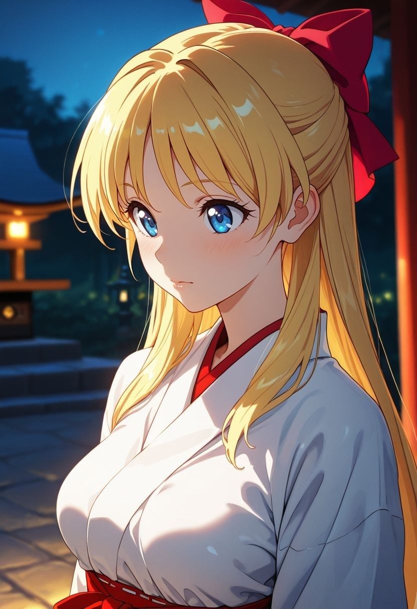 もしも。。。このキャラが巫女だったら〜愛野美〇子〜 サンプル画像1