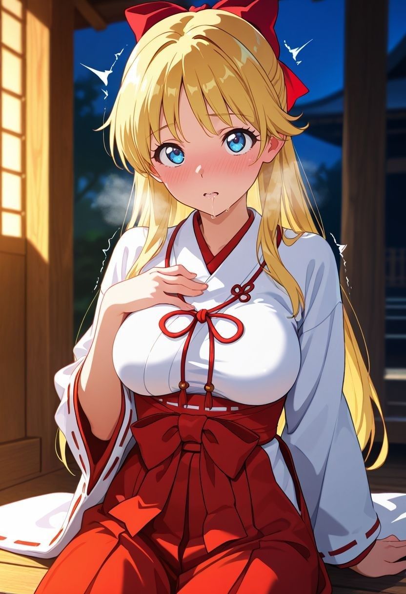 もしも。。。このキャラが巫女だったら〜愛野美〇子〜 サンプル画像4