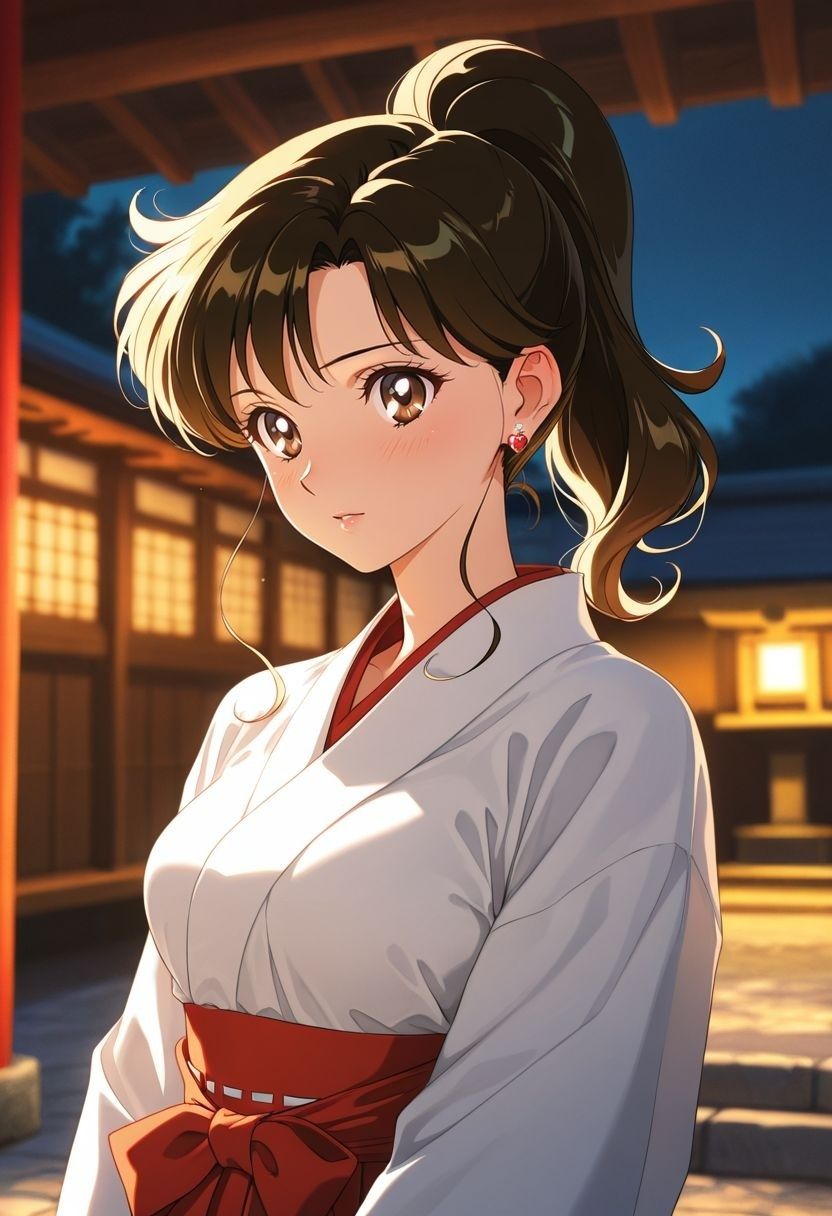 もしも。。。このキャラが巫女だったら〜木野ま〇と〜 サンプル画像1