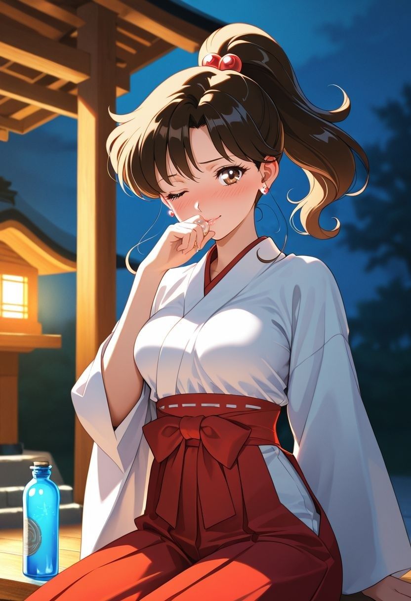 もしも。。。このキャラが巫女だったら〜木野ま〇と〜 サンプル画像3