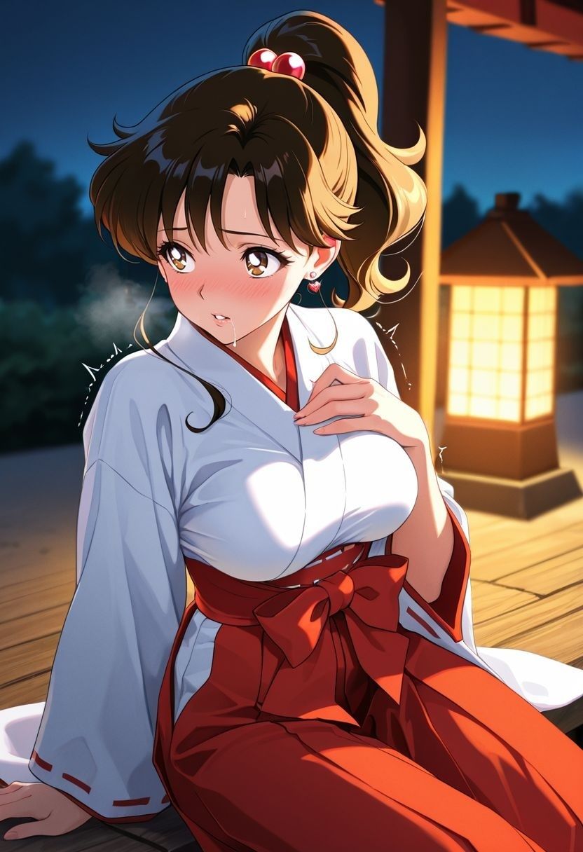 もしも。。。このキャラが巫女だったら〜木野ま〇と〜 サンプル画像4