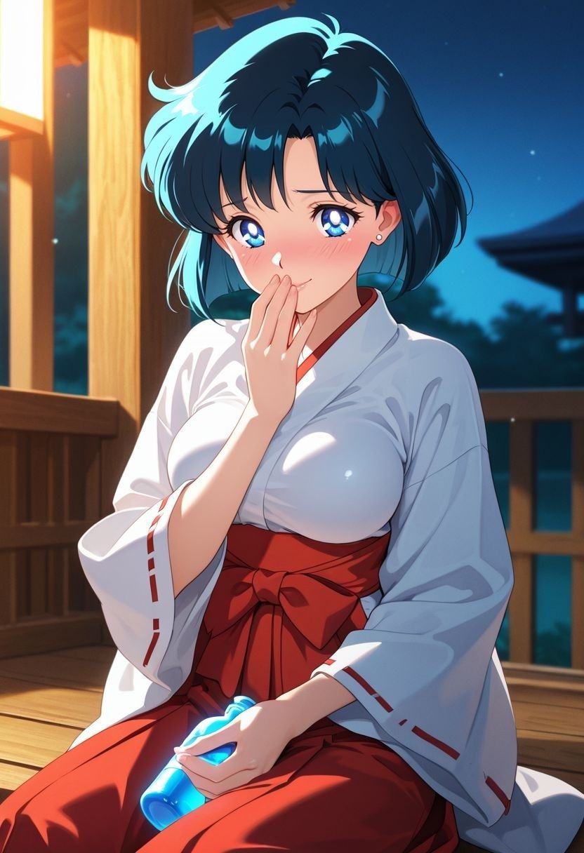 もしも。。。このキャラが巫女だったら〜水野〇美〜 サンプル画像2