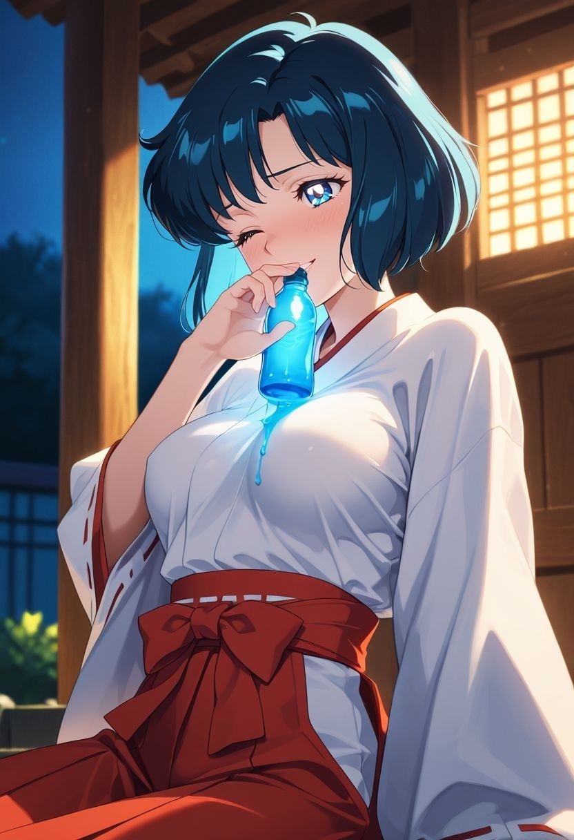 もしも。。。このキャラが巫女だったら〜水野〇美〜 サンプル画像3