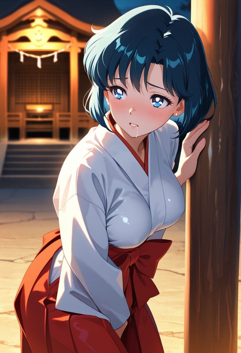 もしも。。。このキャラが巫女だったら〜水野〇美〜 サンプル画像5