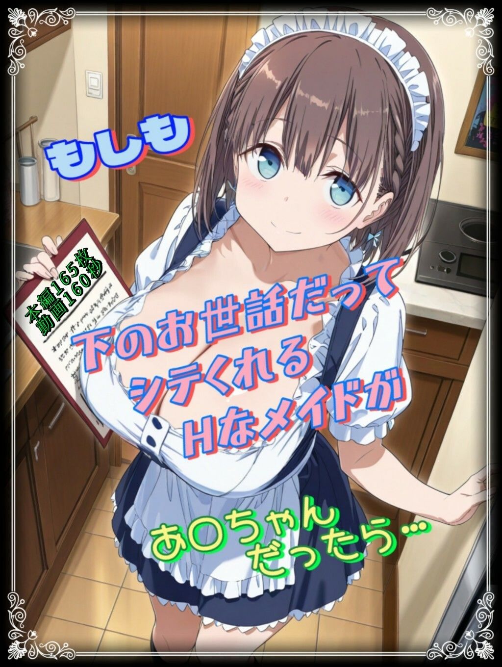 もしも下のお世話だってシテくれるHなメイドがあ○ちゃんだったら サンプル画像1