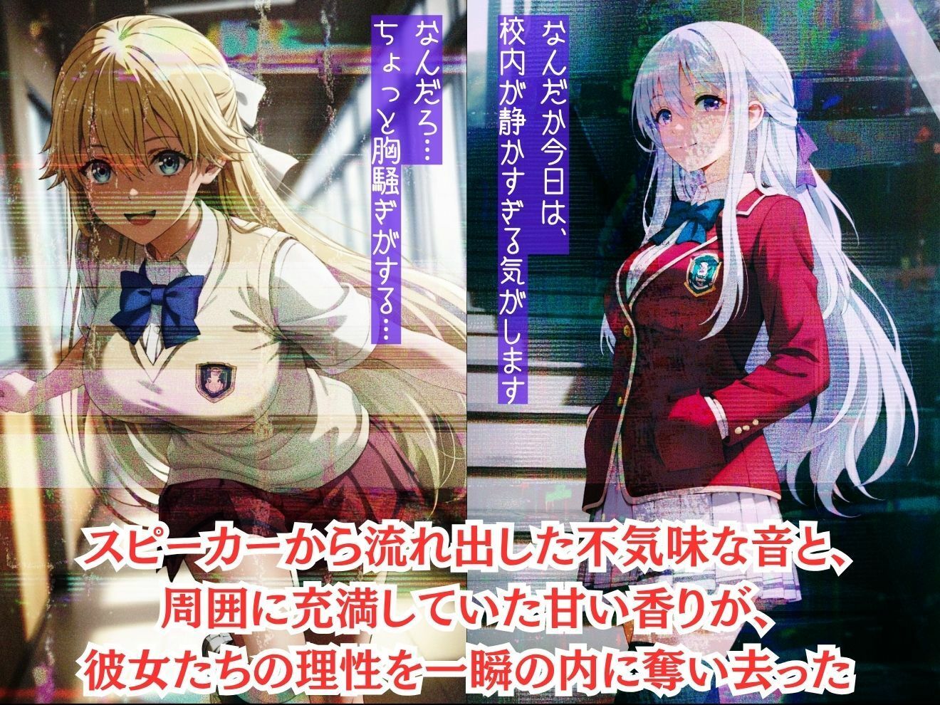 もしも学園の選ばれし女生徒達を強●的に●●の力で着せ替え人形に堕として弄んだら？よう実編 1 サンプル画像2