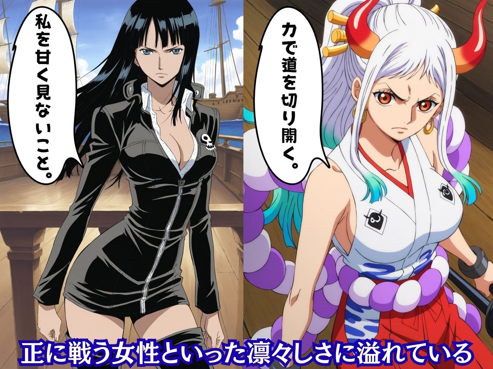 もしも男勝りでかっこいい属性の女性を〇〇の力で強●的に快楽堕ちさせたら？ONE PIECE編 サンプル画像2