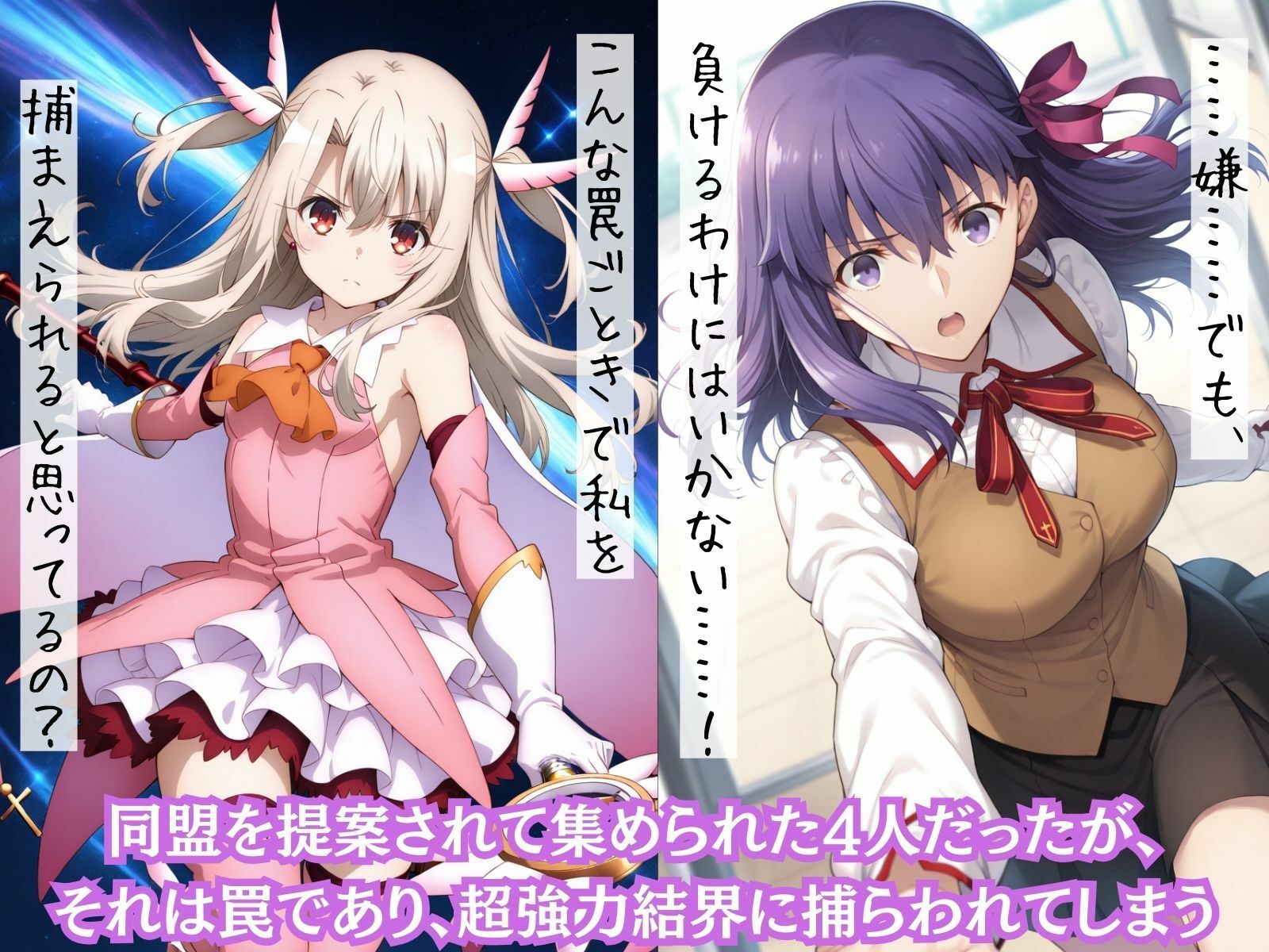もしも誇り高き美少女ヒロインたちを〇〇の力で強●的に快楽堕ちさせたら？  Fate/stay night 編 サンプル画像2