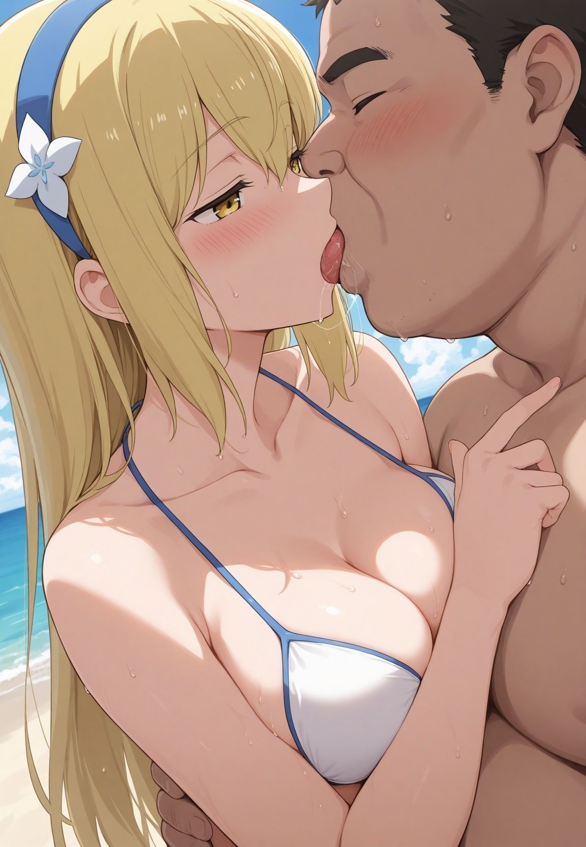 やだぁぁ…！！ 見られてるのにイッちゃう…！！ 俺の彼女は露出狂 ダ〇まち サンプル画像6