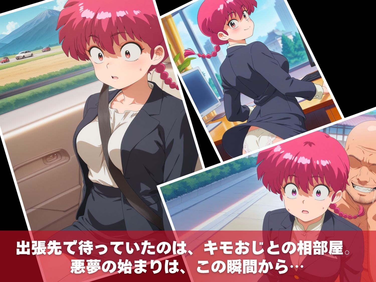 ら●ま1/2〜キモおじ温泉地獄〜 サンプル画像1