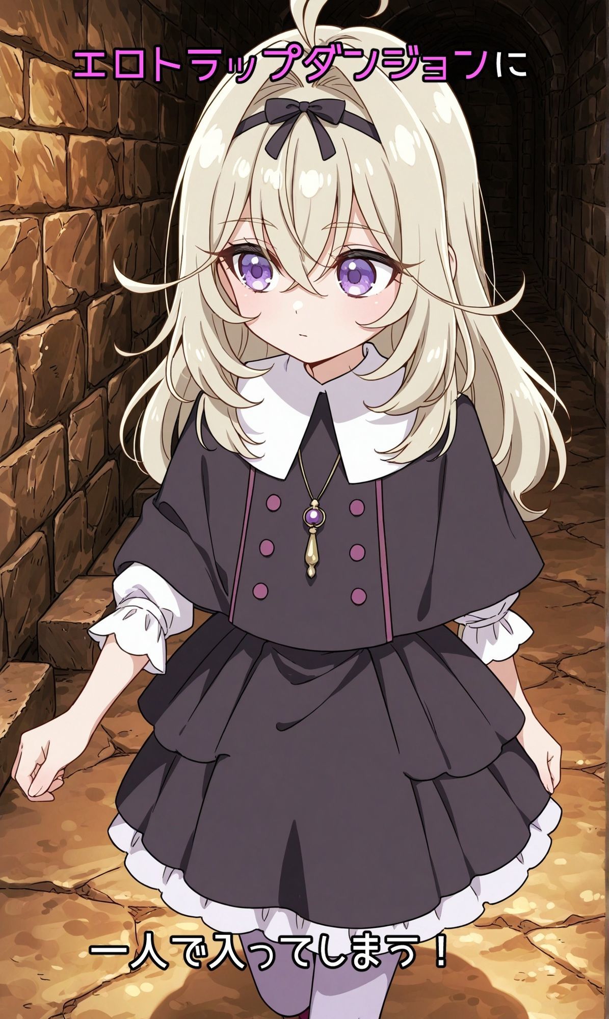 る〇かちゃんエロトラップダンジョン！ サンプル画像1