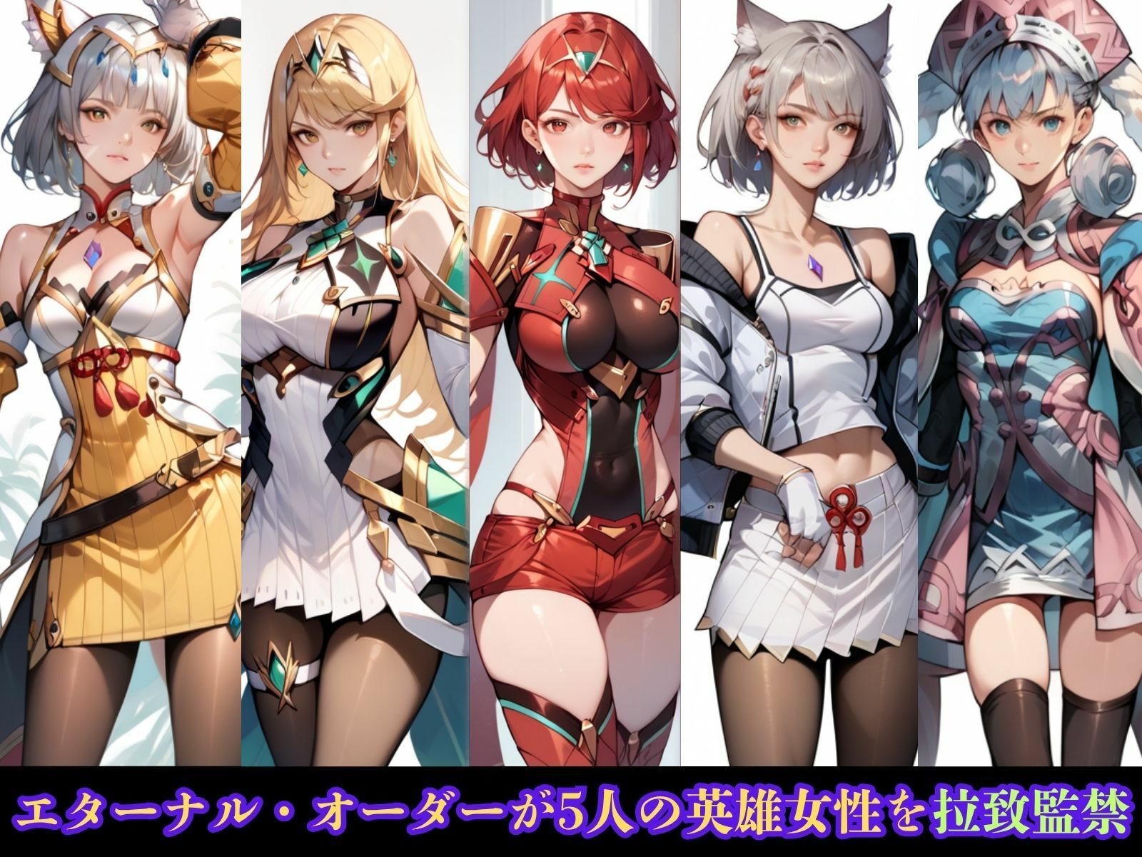 わからせ調教トラップに堕ちた戦うヒロイン  ゼ〇ブレイド編 サンプル画像1