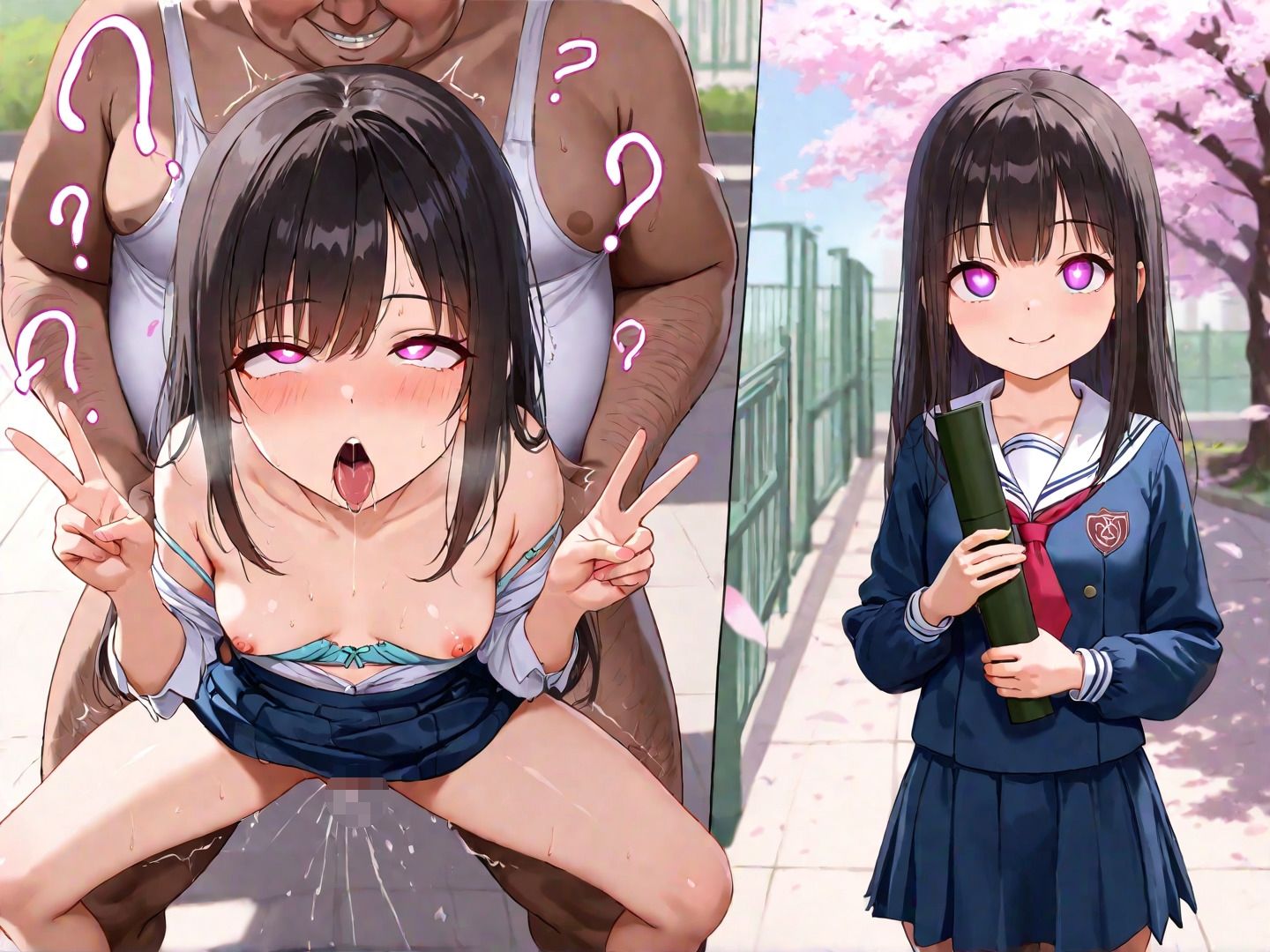 わけもわからず催●でアヘらされるJKたち vol_20 サンプル画像9