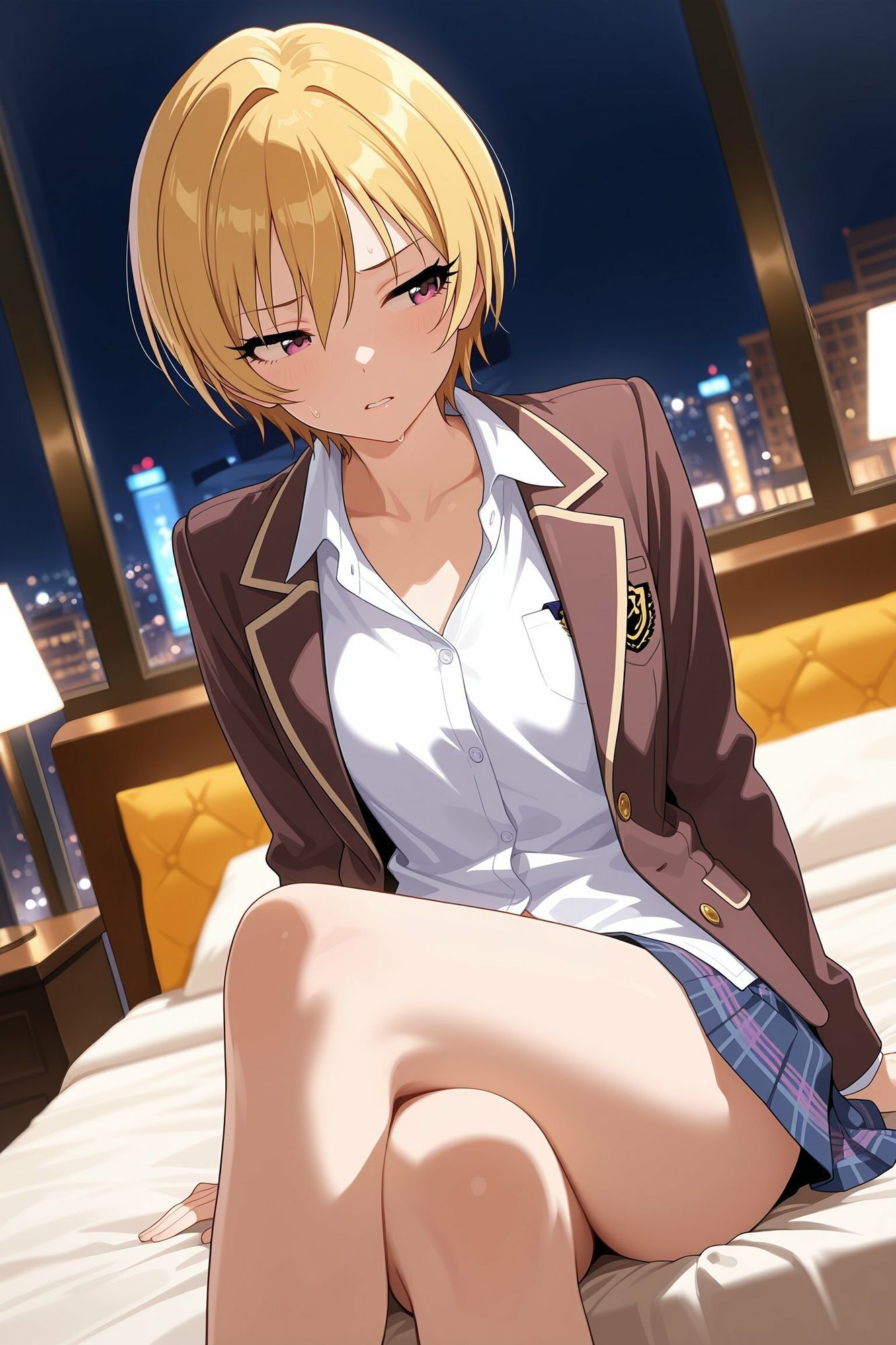 ア○ドルマ○ター シャ○ニーカ○ーズ 〜才能を潰されたアイドル達〜【樹里＆夏葉編】 サンプル画像1