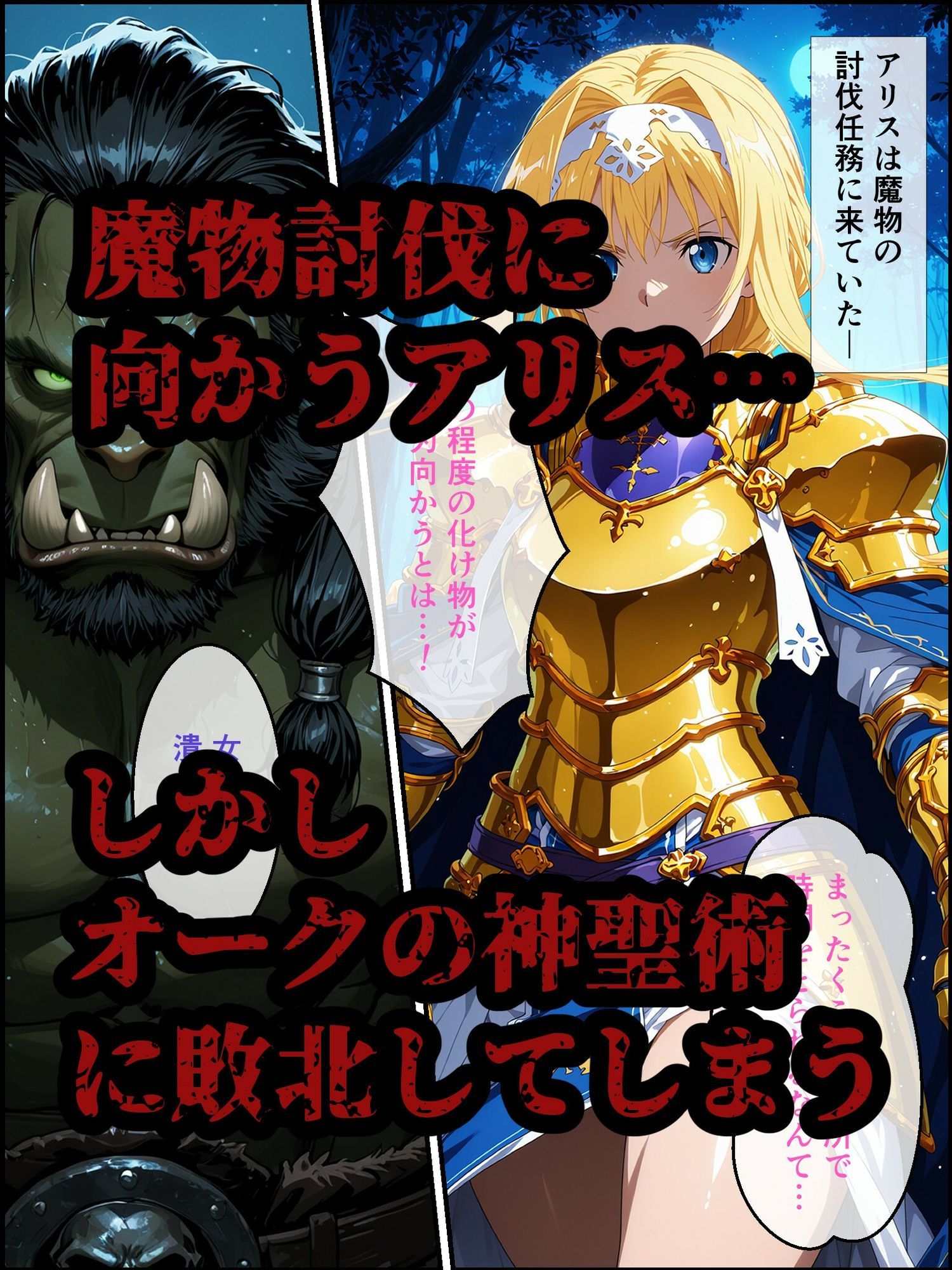 ア〇スの災難 サンプル画像1
