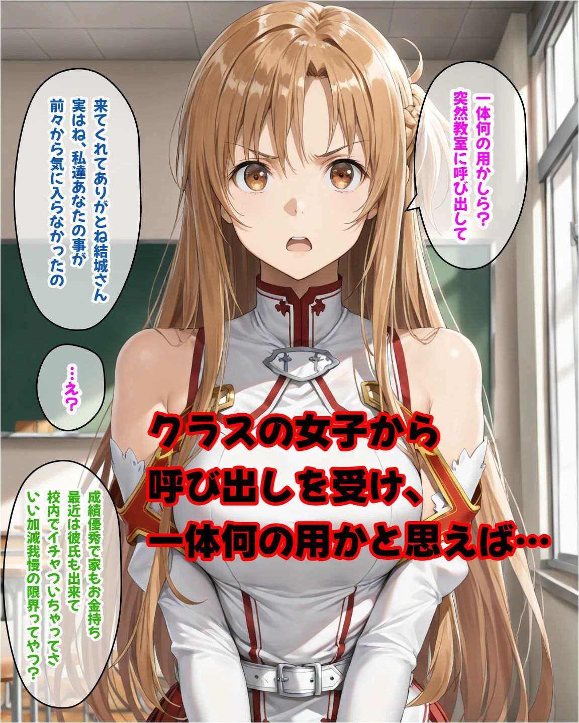 ア〇ナがカメラの前で寝取られSEX「絶対にキ〇ト君には見せないで！」 サンプル画像1