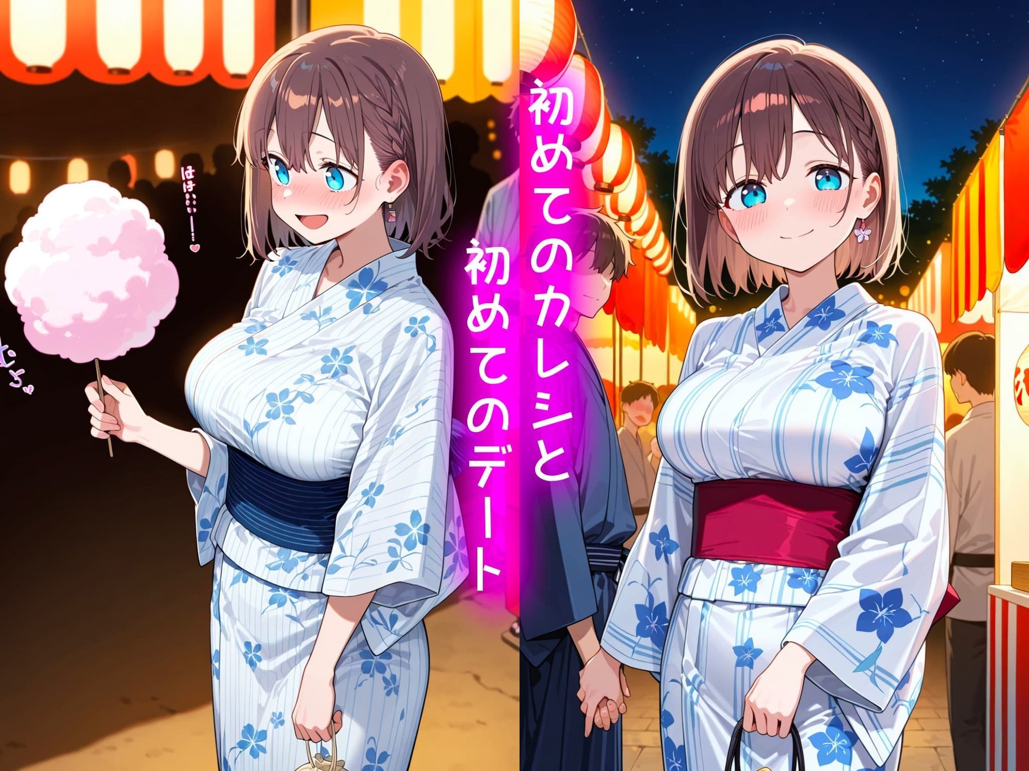 アイちゃんの処女喪失物語〜夏祭り編〜 サンプル画像1