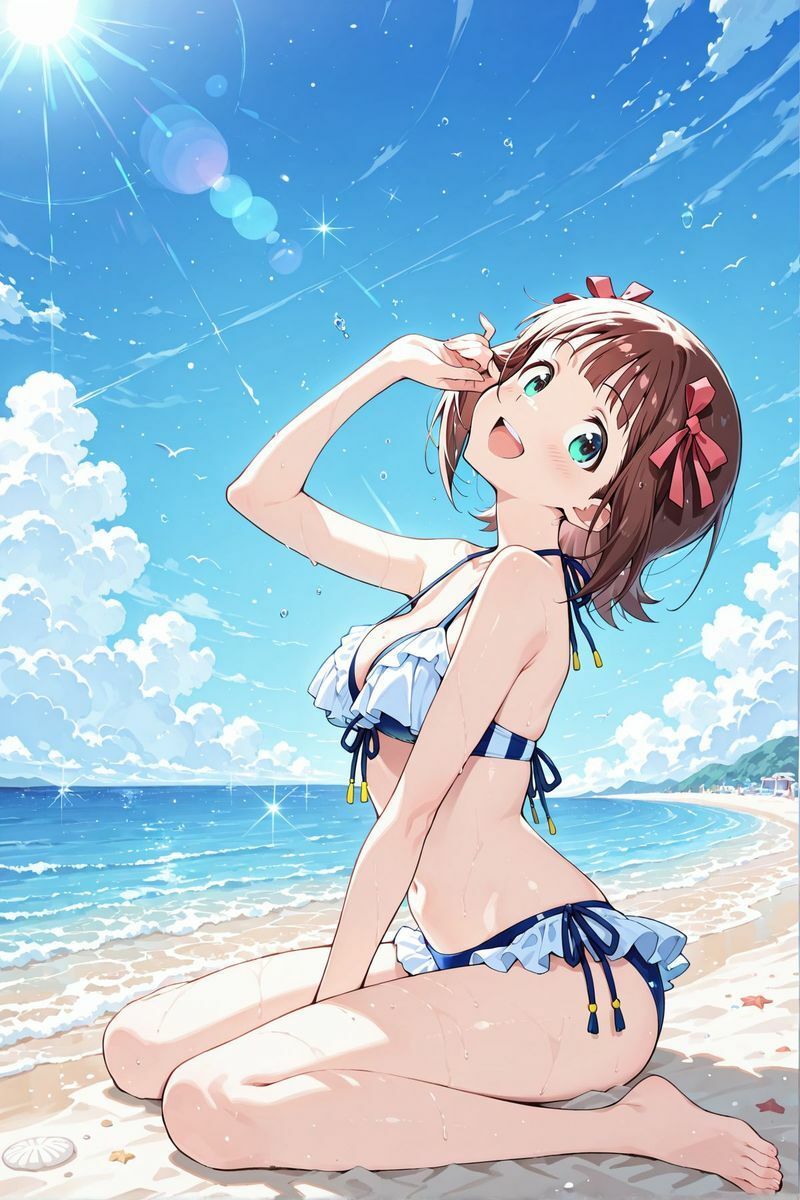 アイドル○スター  水着に着替えたら3 サンプル画像1