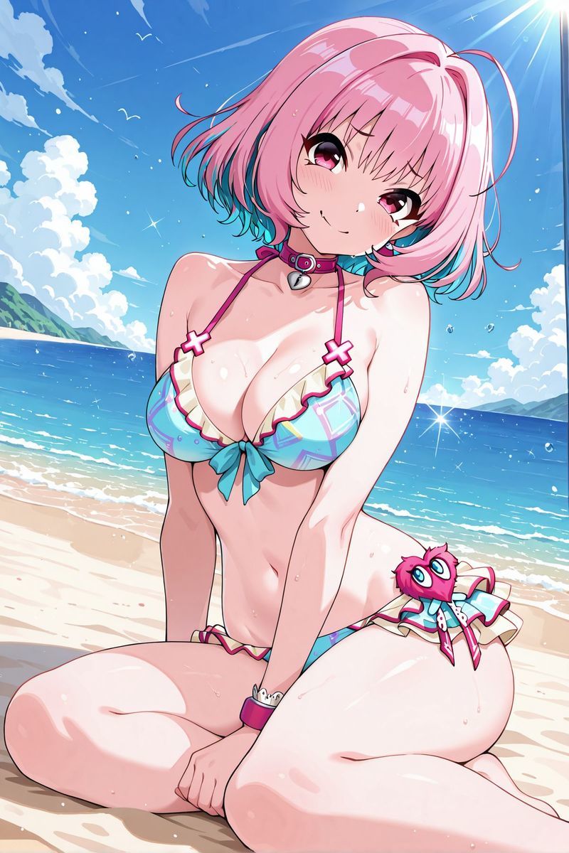 アイドル○スター 水着に着替えたら7 サンプル画像1