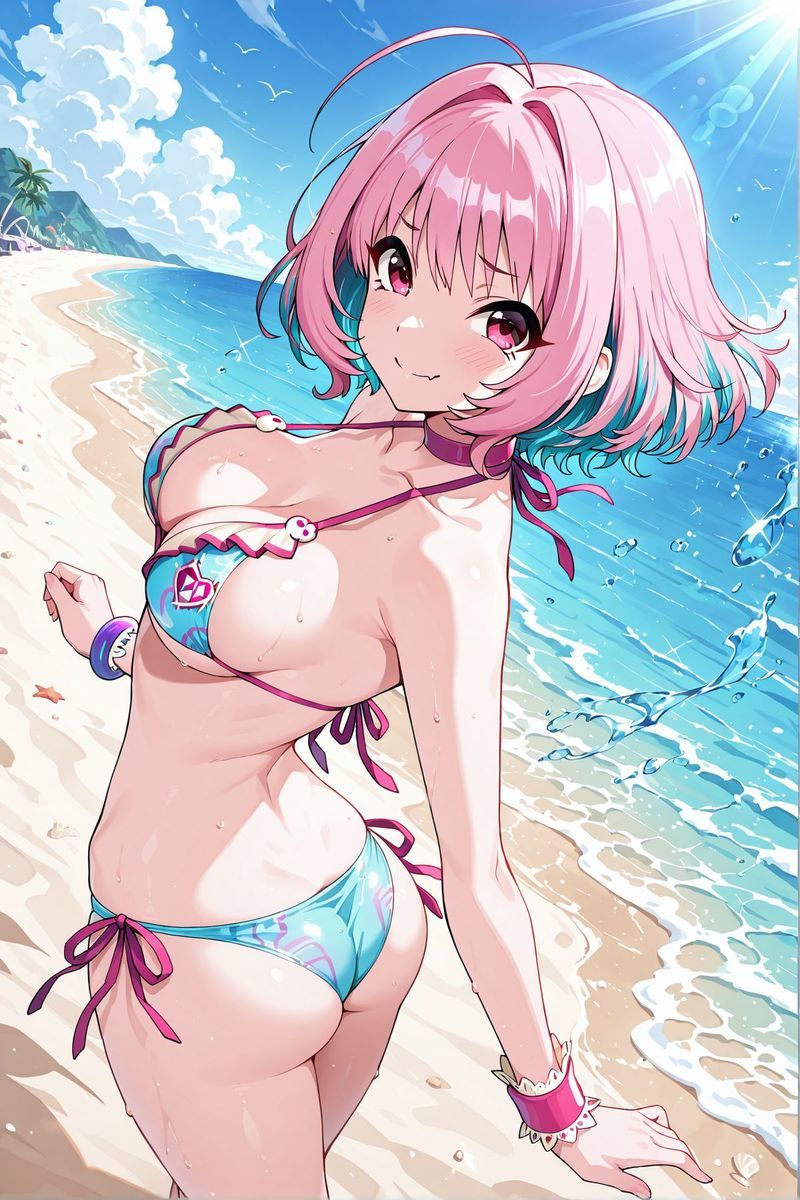 アイドル○スター 水着に着替えたら7 サンプル画像3