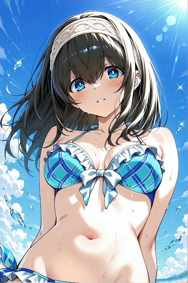 アイドル○スター 水着に着替えらた8 サンプル画像1