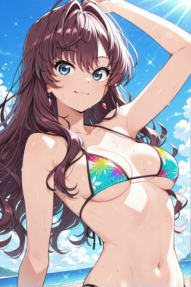 アイドル○スター 水着に着替えらた8 サンプル画像5