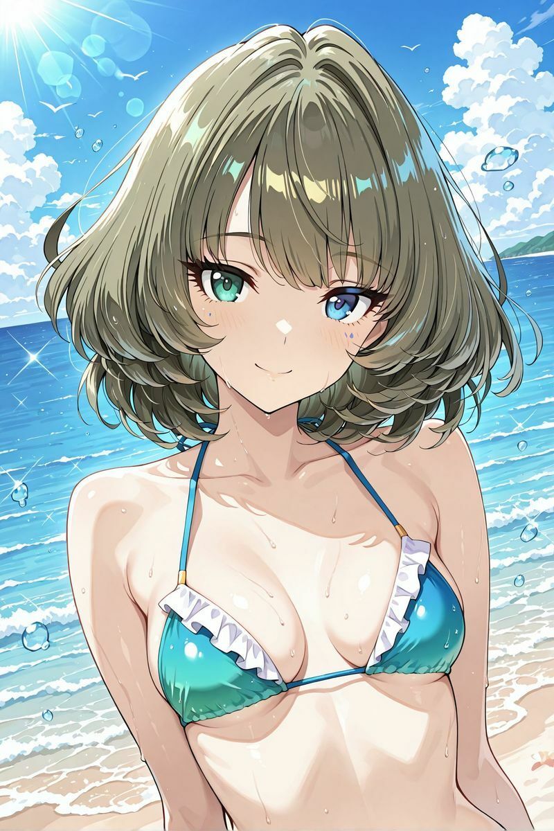 アイドル○スター 水着に着替えらた8 サンプル画像7