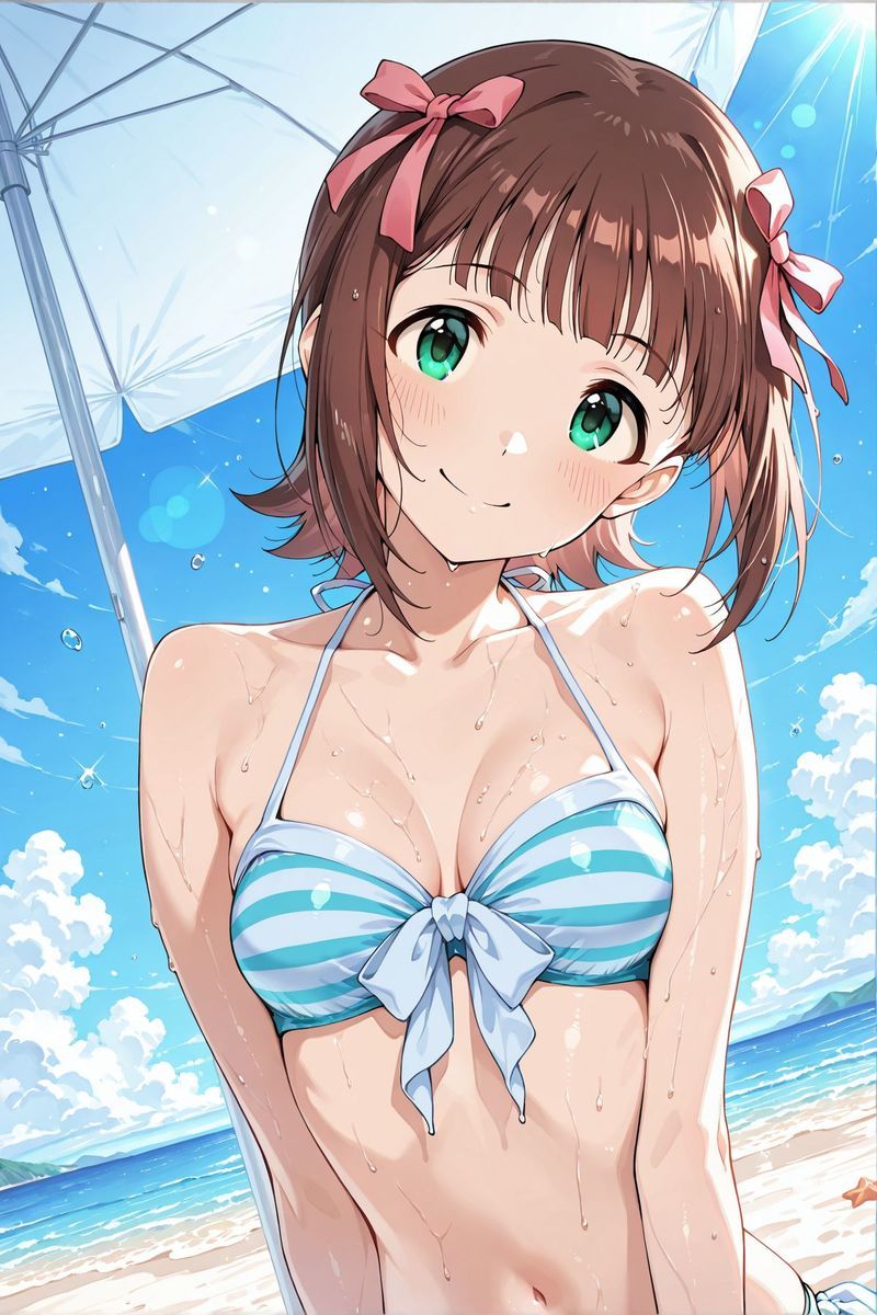 アイドル○スター10  水着に着替えたら サンプル画像1