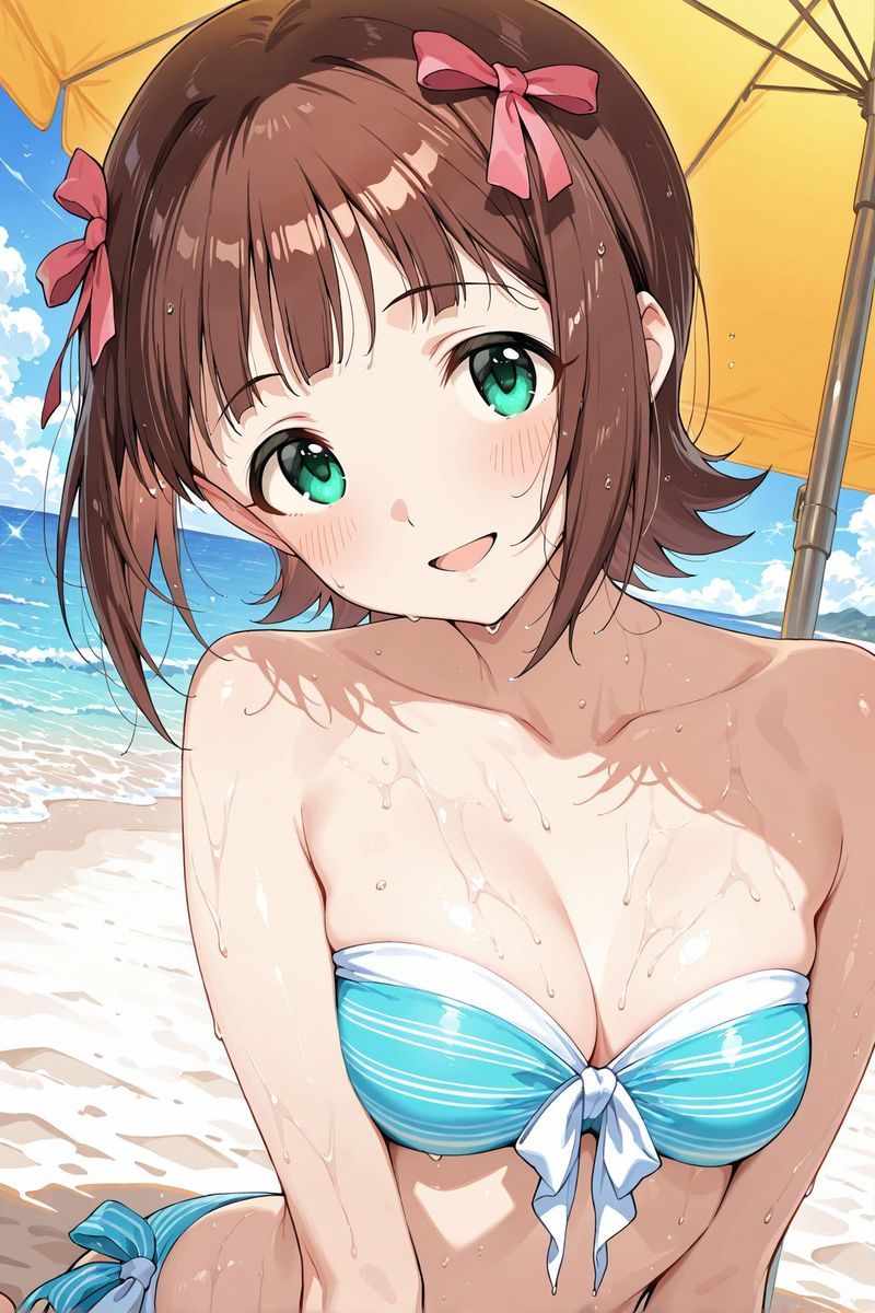 アイドル○スター10  水着に着替えたら サンプル画像2