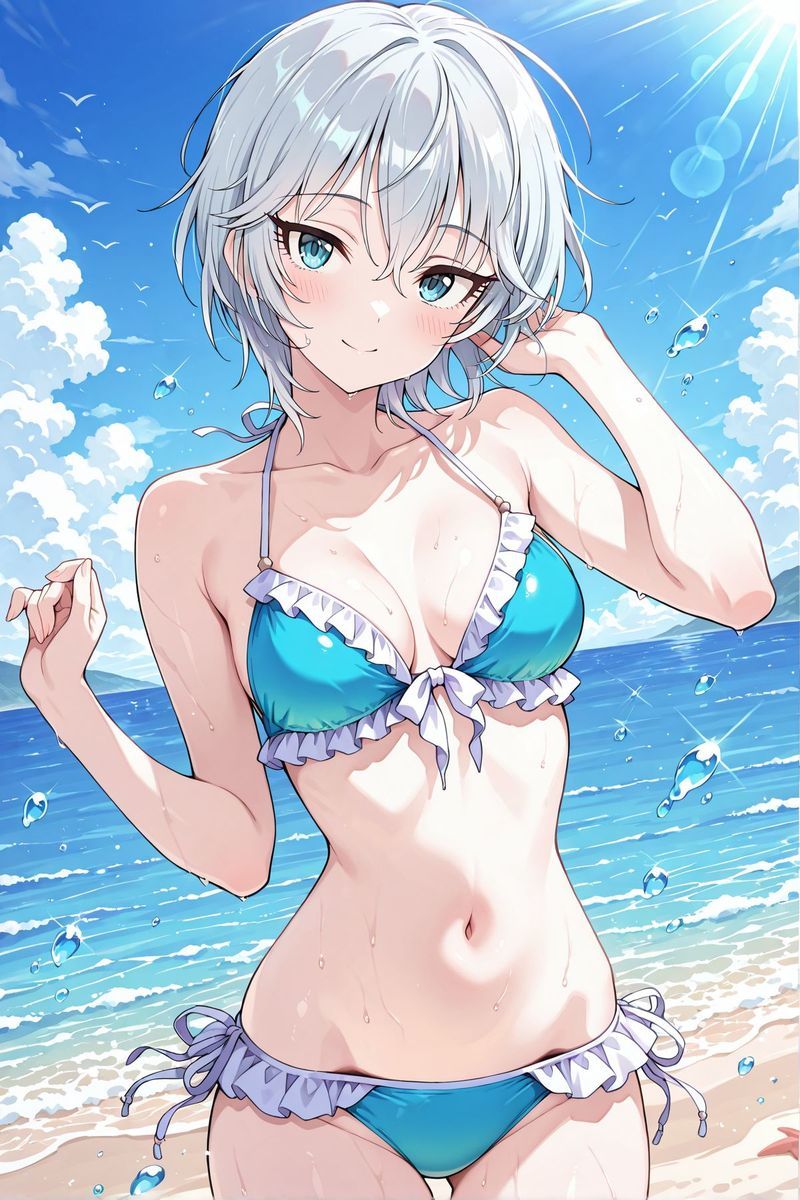 アイドル○スター10  水着に着替えたら サンプル画像5