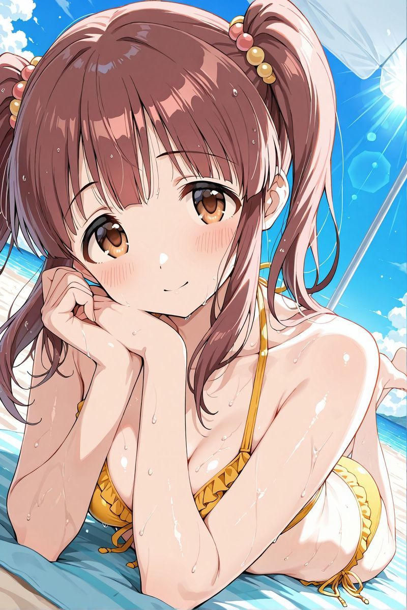 アイドル○スター10  水着に着替えたら サンプル画像8