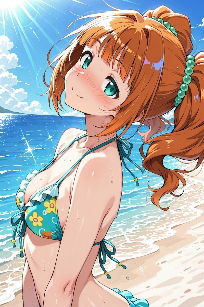 アイドル○スター5 水着に着替えたら サンプル画像1