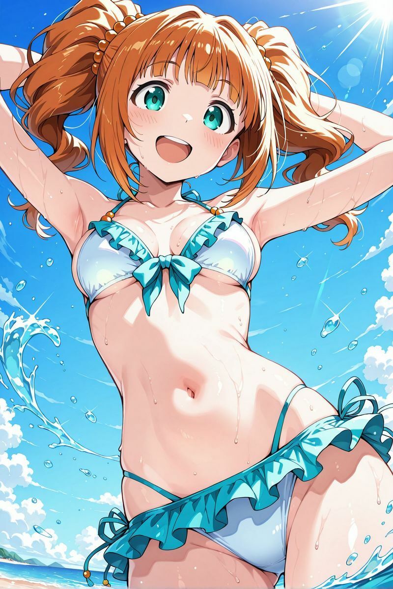 アイドル○スター5 水着に着替えたら サンプル画像3