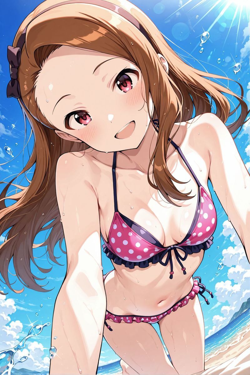 アイドル○スター9  水着に着替えたら サンプル画像2