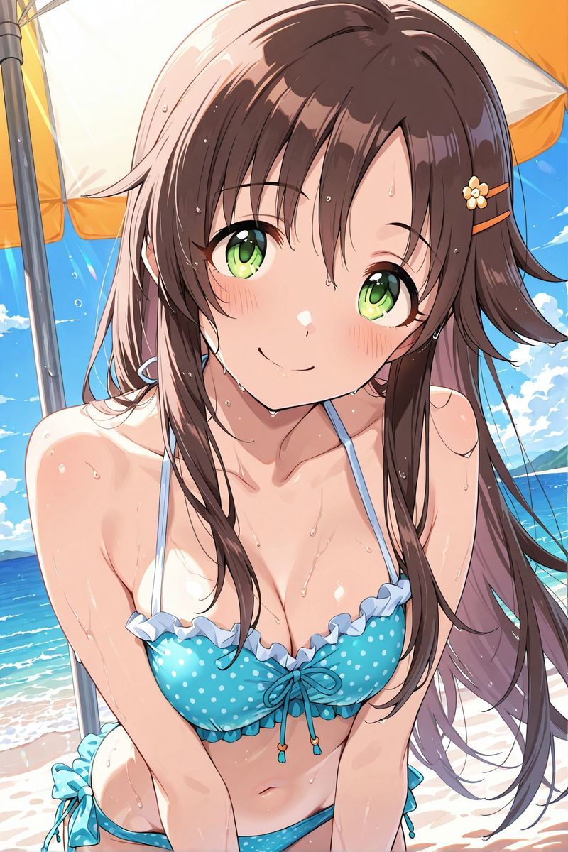 アイドル○スター9  水着に着替えたら サンプル画像4